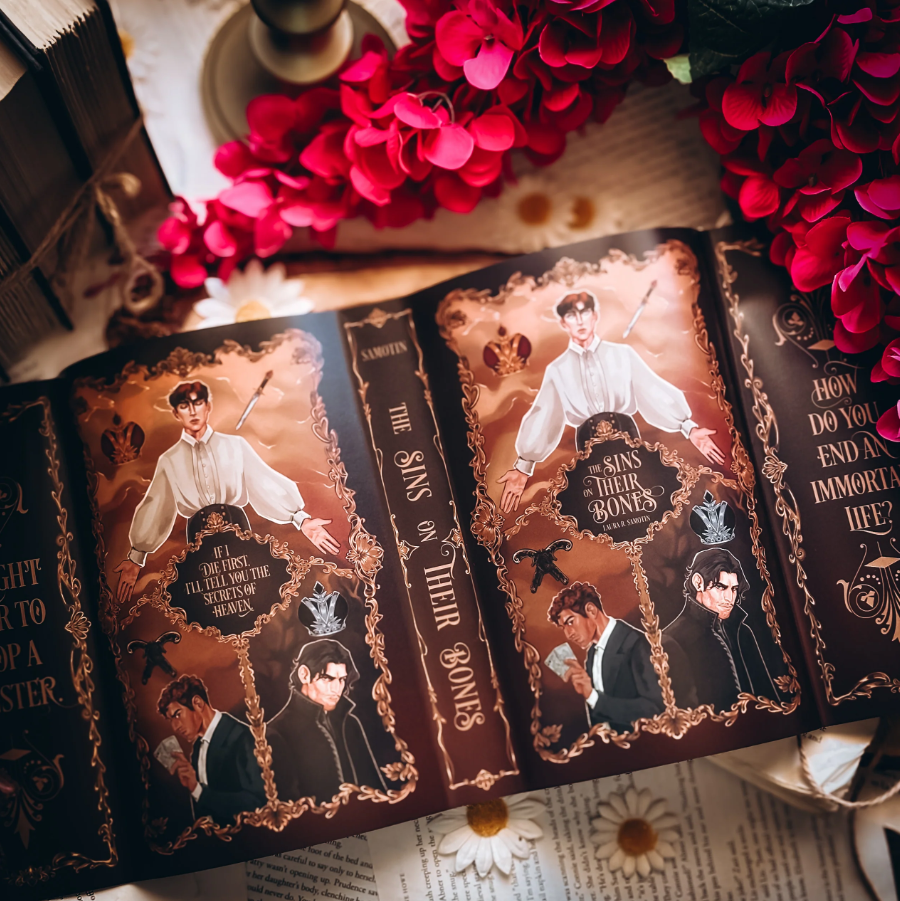 The Sins on Their Bones(The Cursed Crown #1) (OwlCrate Edition)