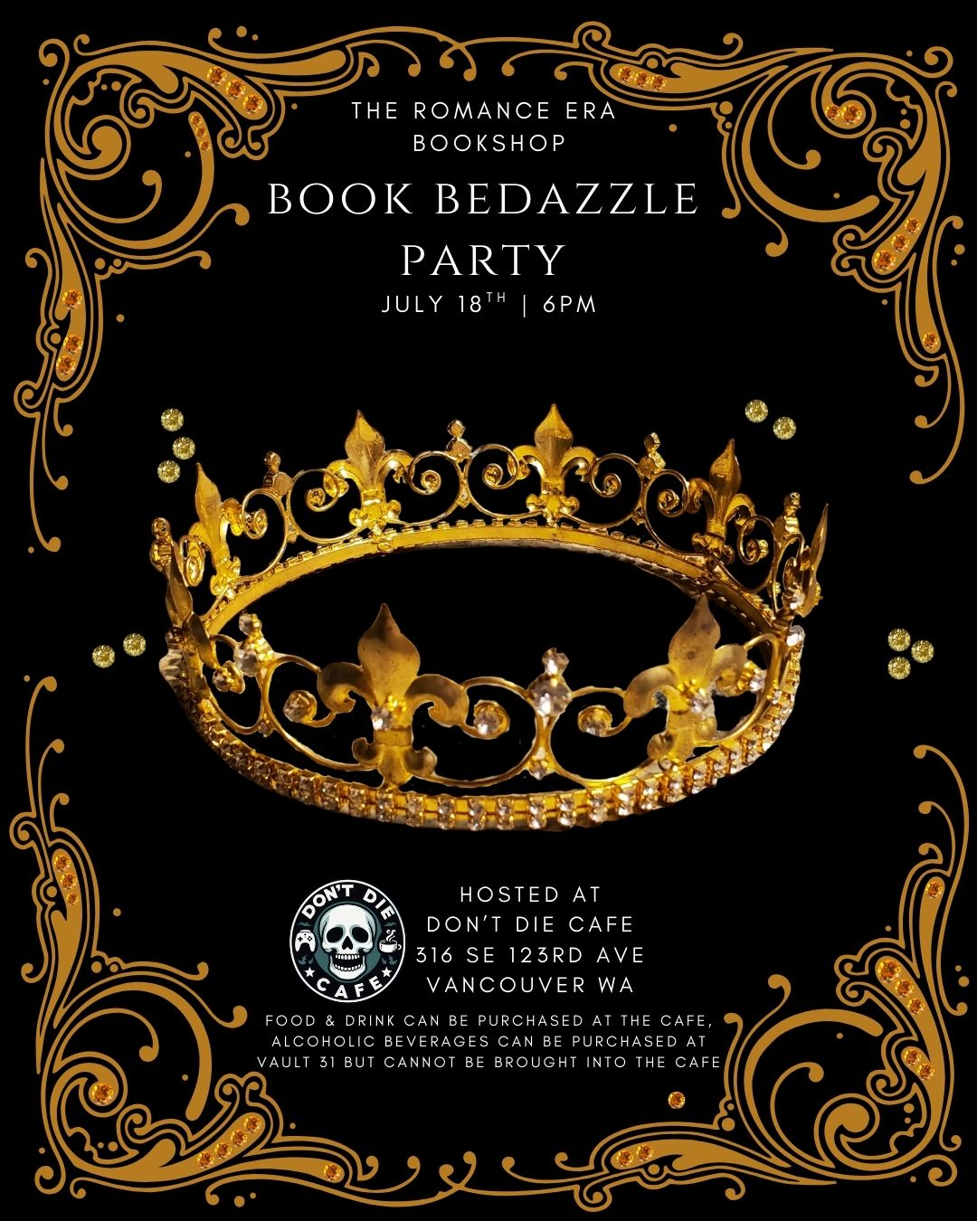 July Book Bedazzle Party