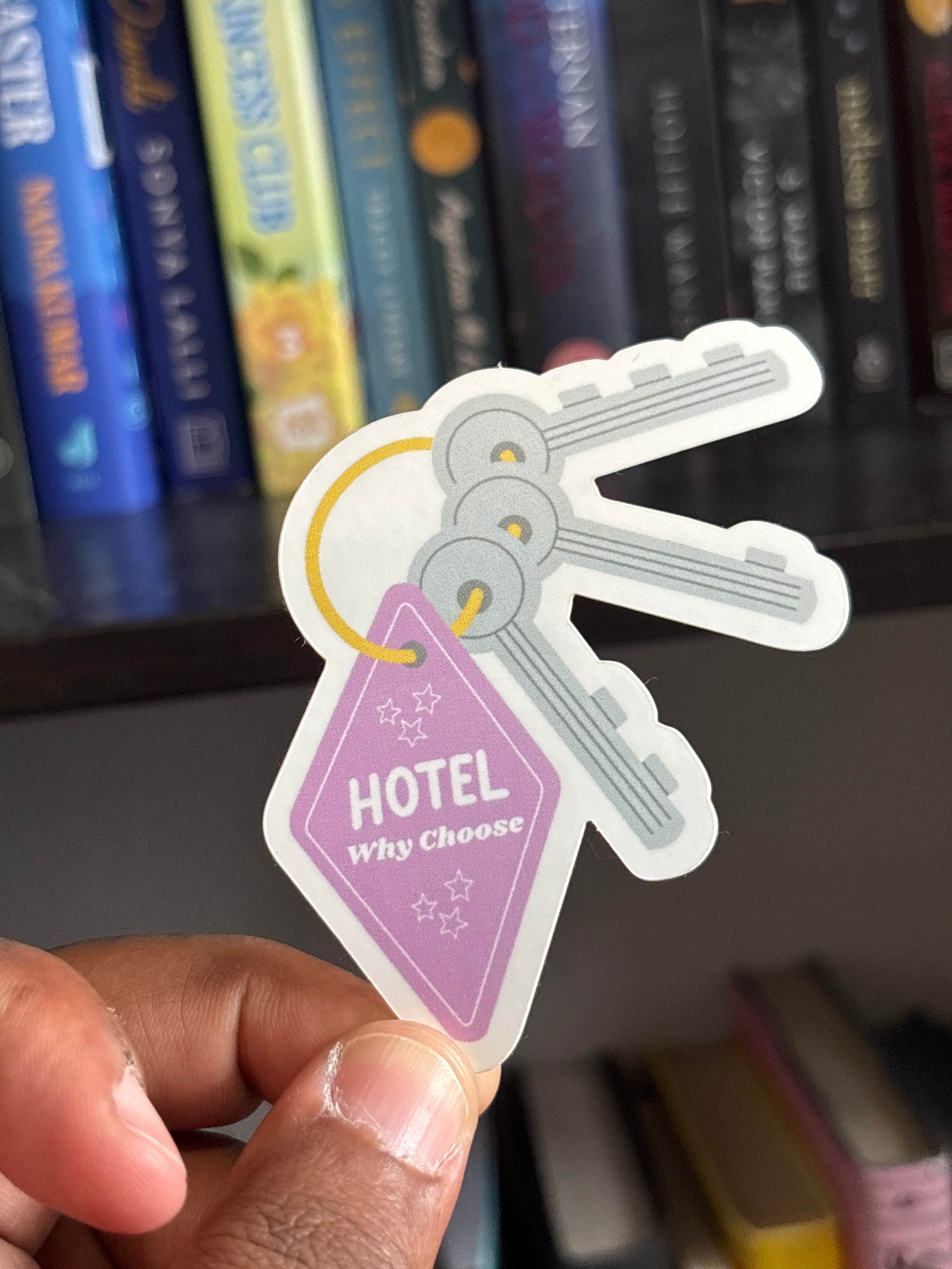 Hotel Why Choose Sticker