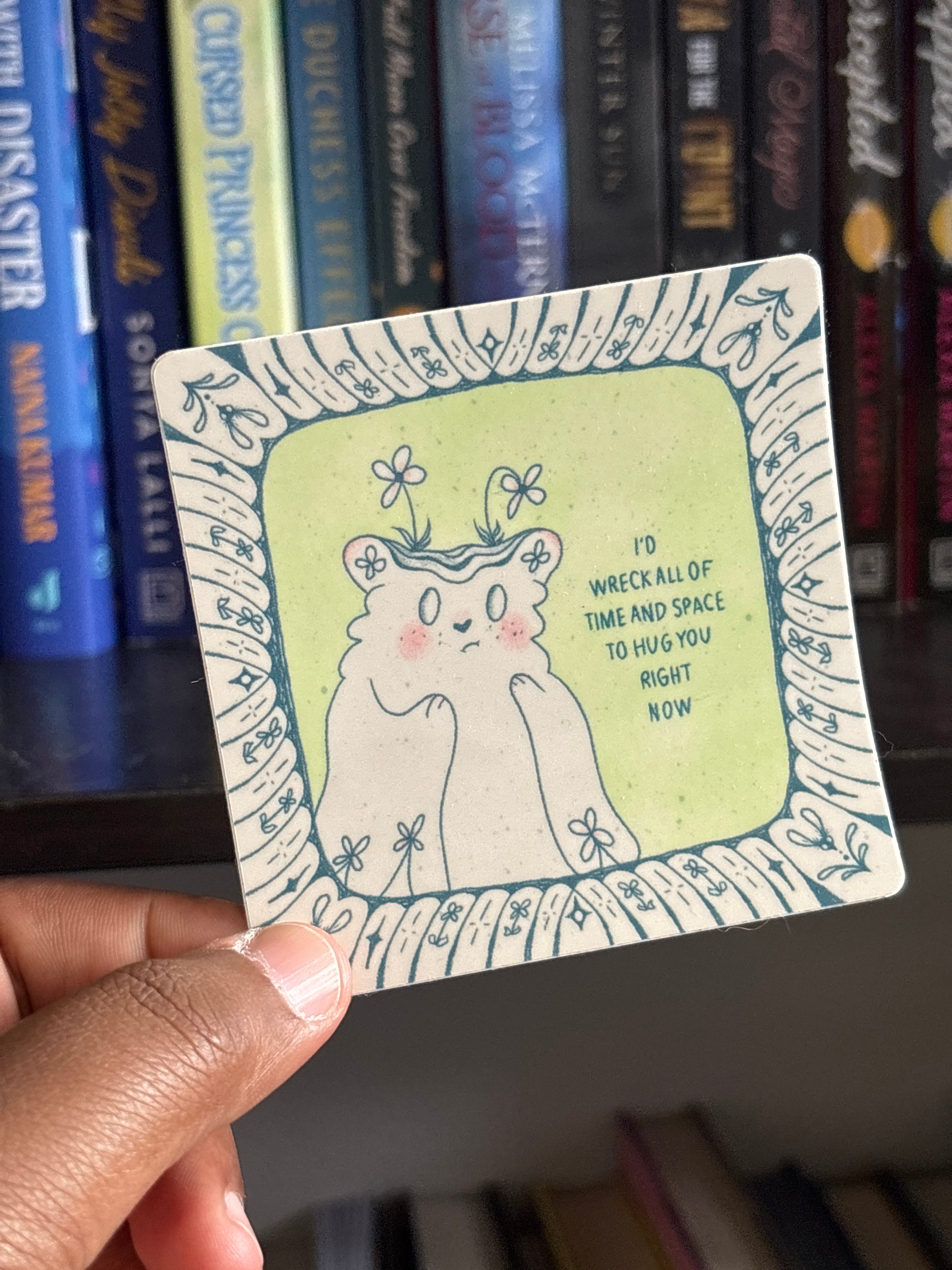 Time and Space Sticker