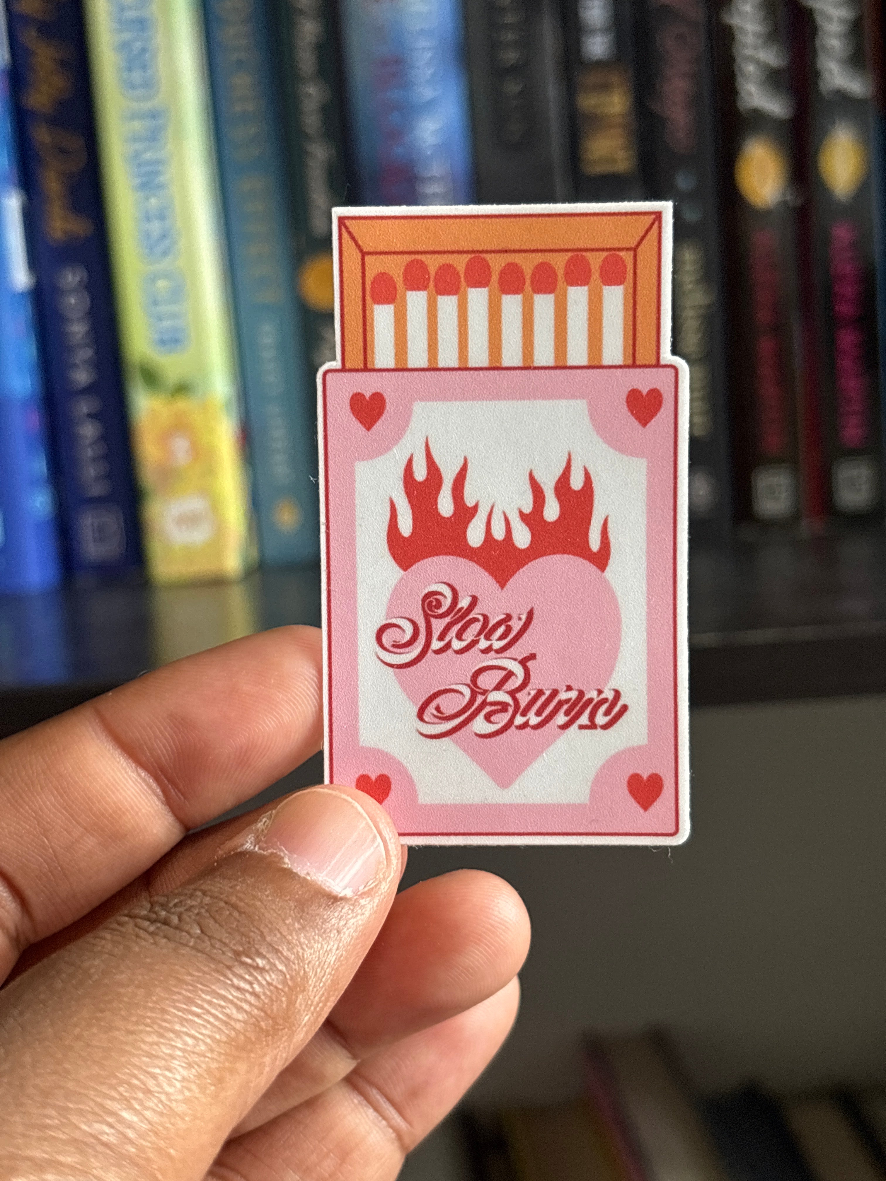Slow Burn Matches Sticker