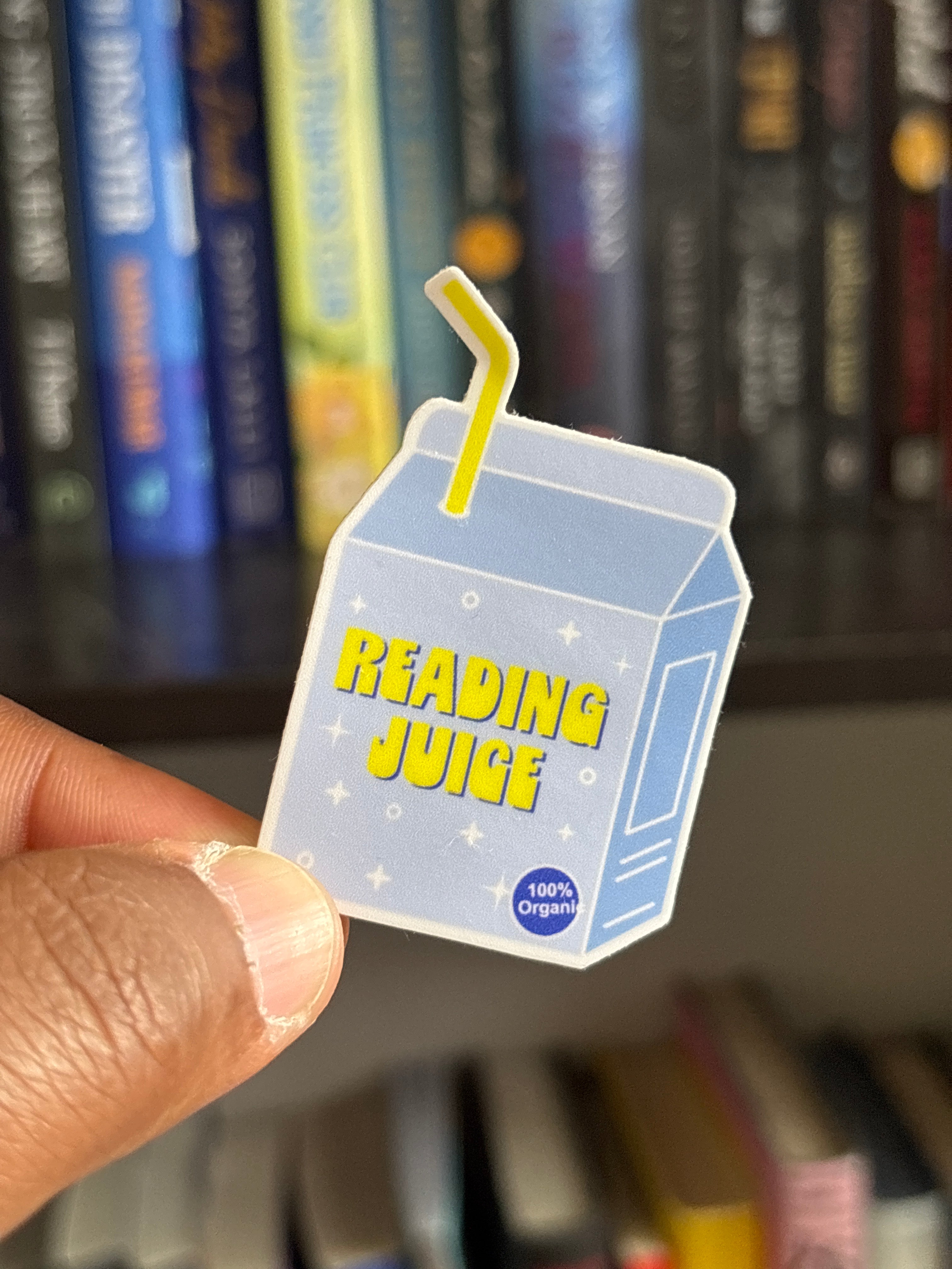 Reading Juice Sticker