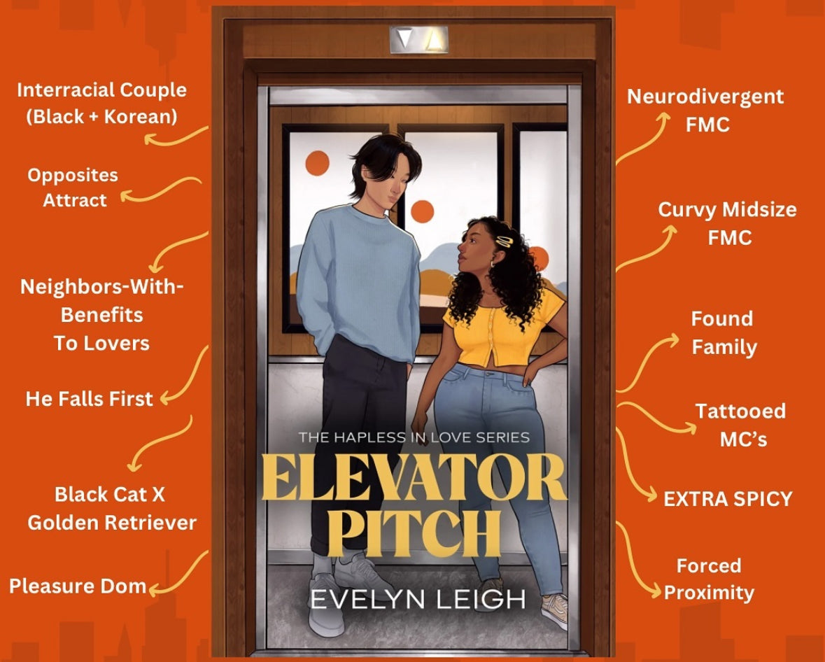 TBR List Of The Month: Elevator Pitch: A Neighbors To Lovers Romance (Hapless In Love)