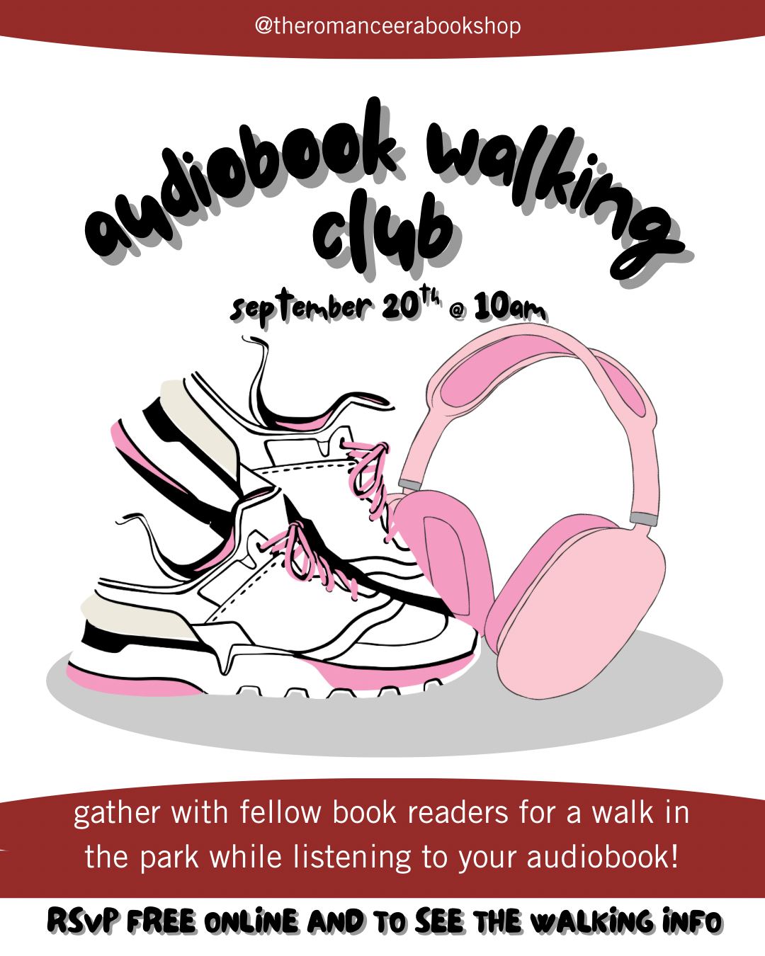 September Audiobook Walking Club