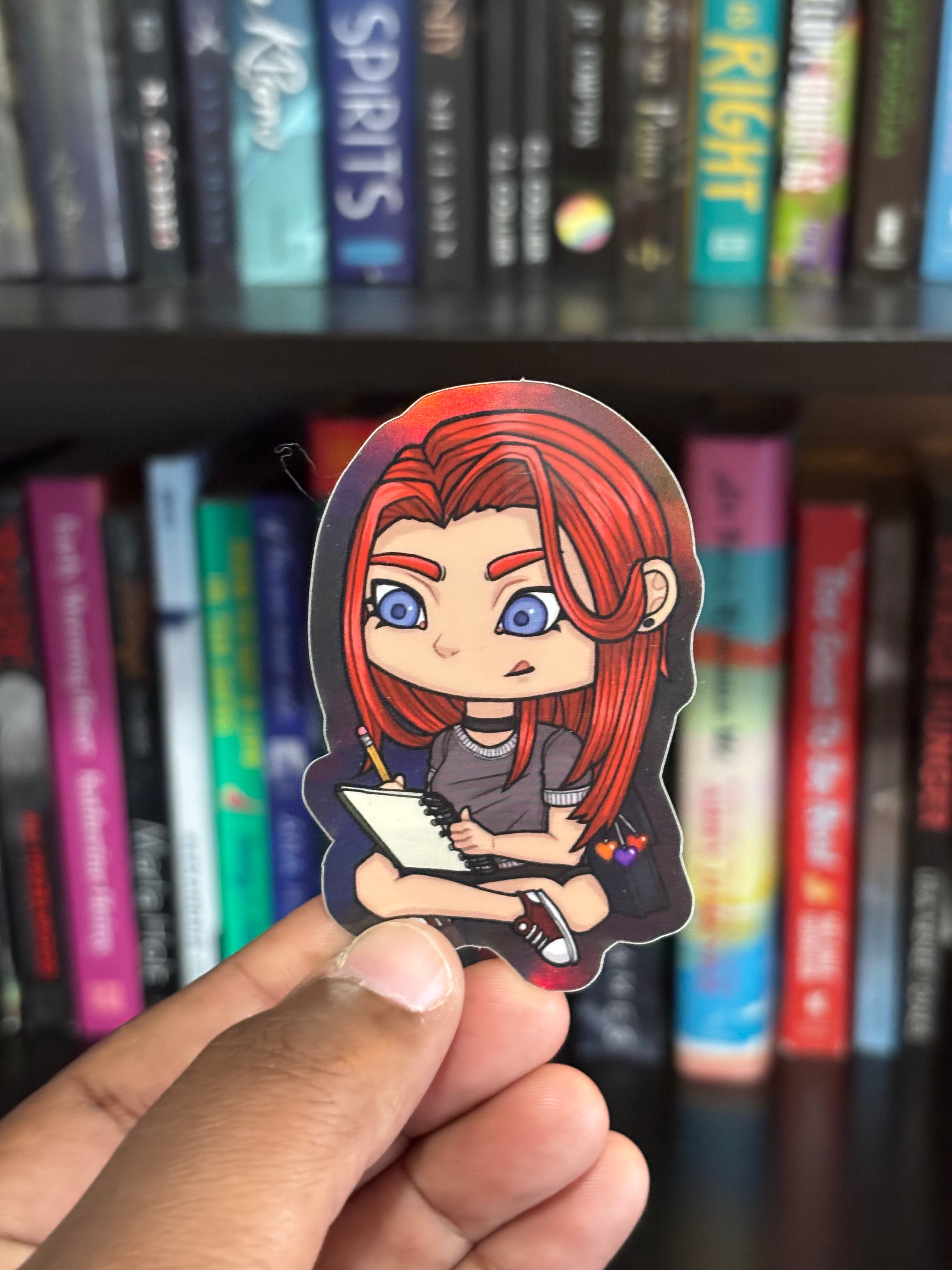 Squeak by Vera Valentine Poppy Character Sticker